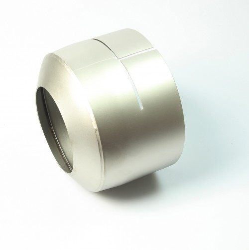 Runt Munstycke med hål, 100 mm