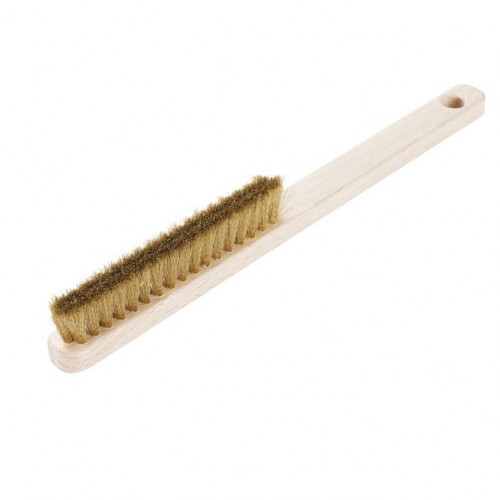 Mässingsborste, fin