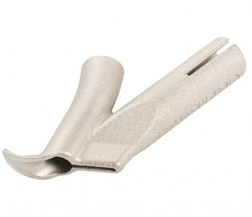 Ø 5mm Rundtråd, med smal luftslits och böjd spets