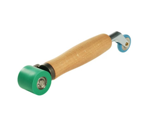 Tryckrulle - Dubbel 28 mm Silicon + 8mm konvex PTFE